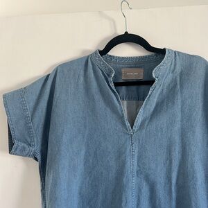 Everlane denim dress w/ pockets | size 8